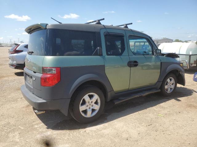 5J6YH28534L001794 - 2004 HONDA ELEMENT EX Yaşıl foto 3