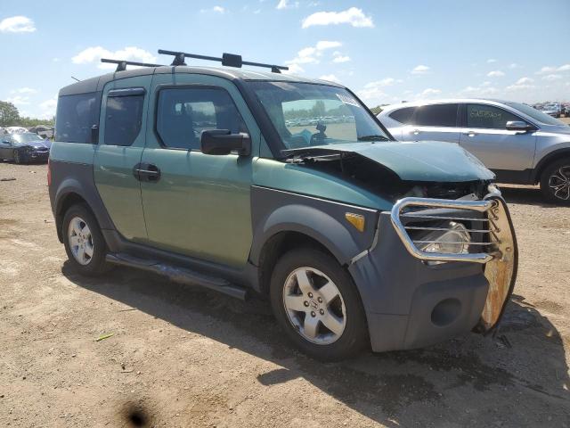 5J6YH28534L001794 - 2004 HONDA ELEMENT EX Yaşıl foto 4