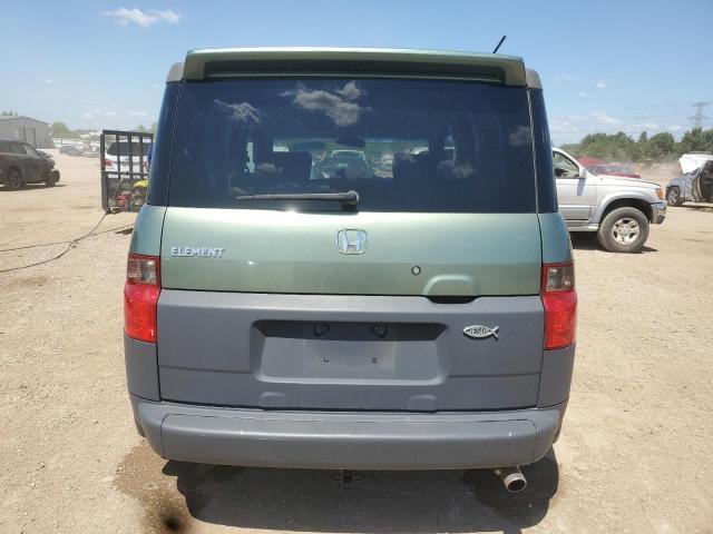5J6YH28534L001794 - 2004 HONDA ELEMENT EX Yaşıl foto 6