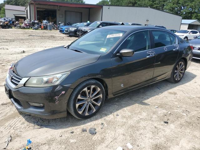 1HGCR2F51EA288566 - 2014 HONDA ACCORD SPORT CHARCOAL photo 1