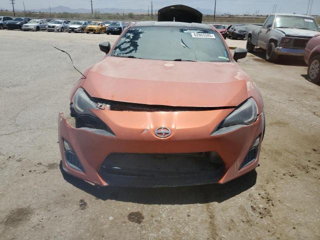 JF1ZNAA13D2706255 - 2013 TOYOTA SCION FR-S ORANGE photo 5