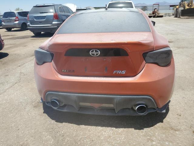 JF1ZNAA13D2706255 - 2013 TOYOTA SCION FR-S ORANGE photo 6
