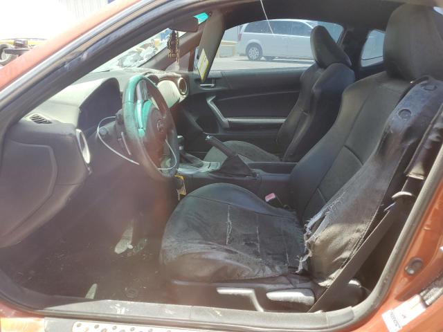 JF1ZNAA13D2706255 - 2013 TOYOTA SCION FR-S ORANGE photo 7