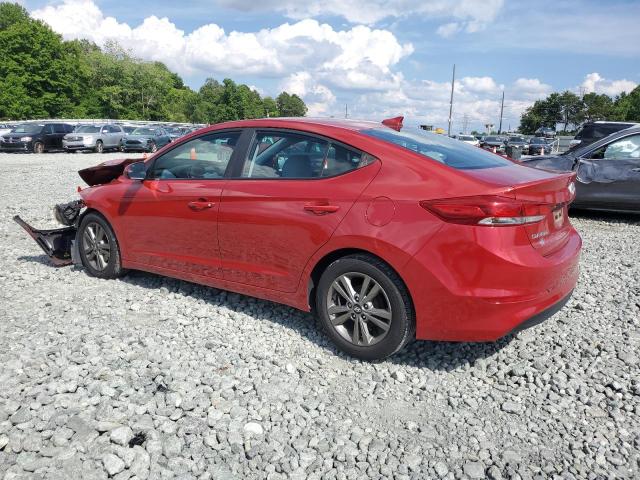 5NPD84LF9HH206093 - 2017 HYUNDAI ELANTRA SE RED photo 2