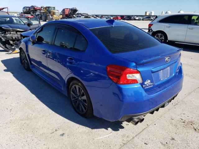 JF1VA1B61H9839422 - 2017 SUBARU WRX BLUE photo 3