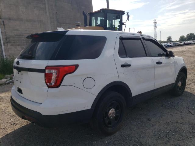 1FM5K8AR4GGB37208 - 2016 FORD EXPLORER POLICE INTERCEPTOR WHITE photo 3