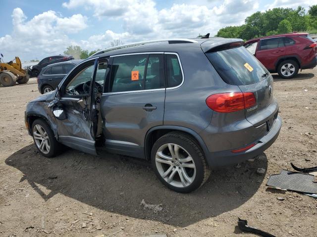 WVGAV3AXXDW612806 - 2013 VOLKSWAGEN TIGUAN S GRAY photo 2