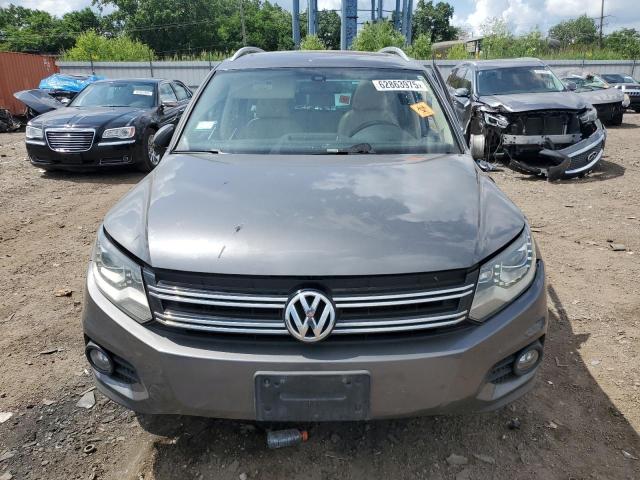 WVGAV3AXXDW612806 - 2013 VOLKSWAGEN TIGUAN S GRAY photo 5