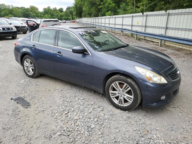 JN1DV6AR8BM652219 - 2011 INFINITI G25 BLUE photo 4