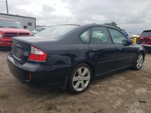 4S3BL676584225130 - 2008 SUBARU LEGACY GT LIMITED BLACK photo 3