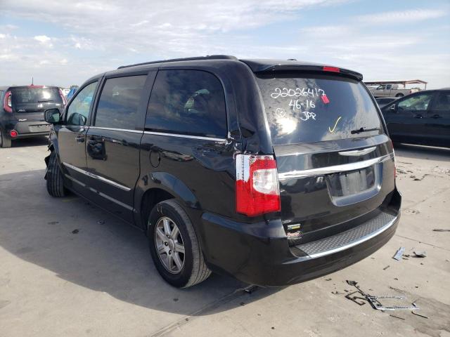 2C4RC1BG0CR282214 - 2012 CHRYSLER TOWN & COU TOURING 黑色 照片 3