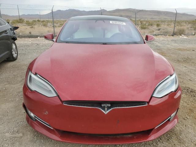 5YJSA1E28JF249588 - 2018 TESLA MODEL S RED photo 5