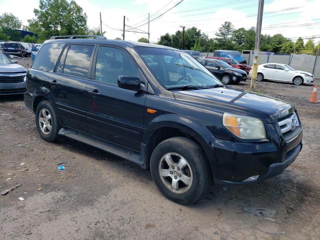 2HKYF18676H558438 - 2006 HONDA PILOT EX BLACK photo 4