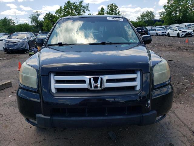 2HKYF18676H558438 - 2006 HONDA PILOT EX BLACK photo 5