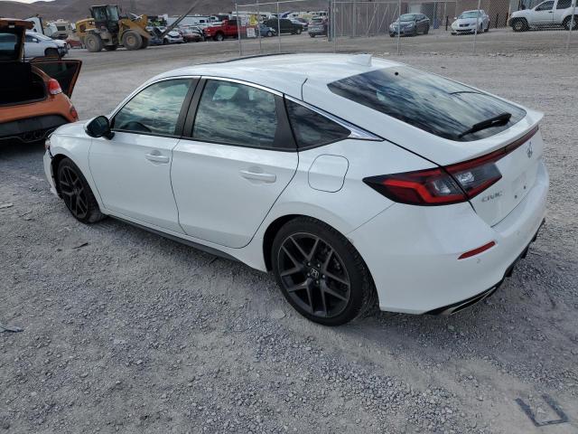 19XFL1H80NE005599 - 2022 HONDA CIVIC SPORT TOURING WHITE photo 2