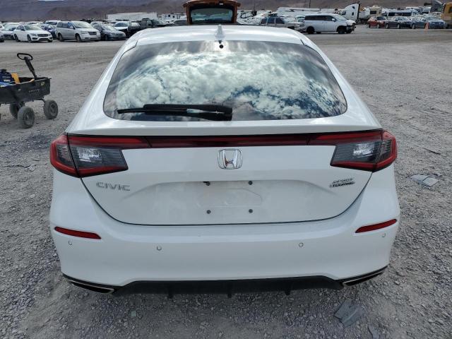 19XFL1H80NE005599 - 2022 HONDA CIVIC SPORT TOURING WHITE photo 6