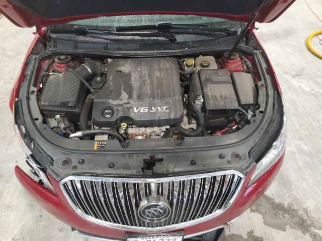 1G4GE5G30EF242588 - 2014 BUICK LACROSSE PREMIUM Rot Foto 11