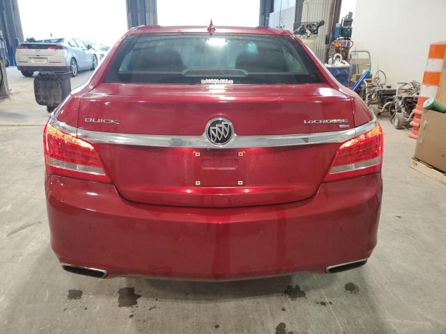 1G4GE5G30EF242588 - 2014 BUICK LACROSSE PREMIUM Rot Foto 6