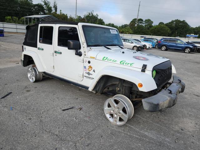 1C4BJWDG9FL568528 - 2015 JEEP WRANGLER U SPORT თეთრი ფოტო 4