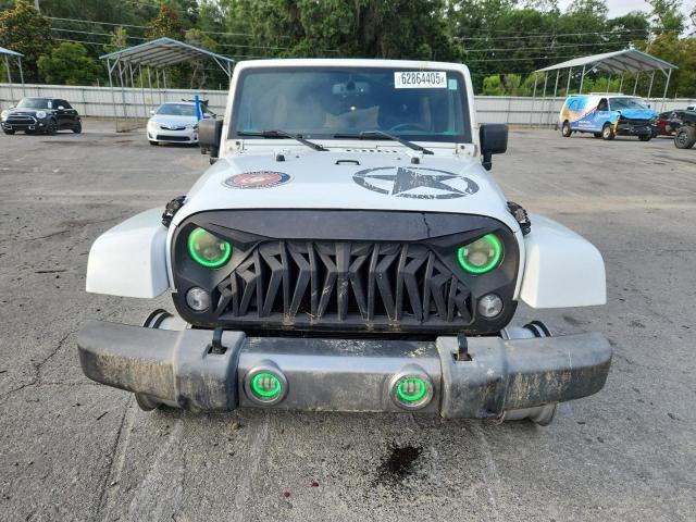 1C4BJWDG9FL568528 - 2015 JEEP WRANGLER U SPORT თეთრი ფოტო 5