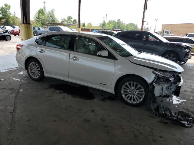 4T1BD1EB1EU021156 - 2014 TOYOTA AVALON HYBRID WHITE photo 4