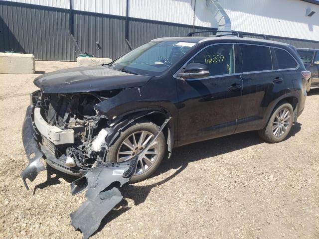 5TDJKRFH9FS223191 - 2015 TOYOTA HIGHLANDER XLE Qara foto 1