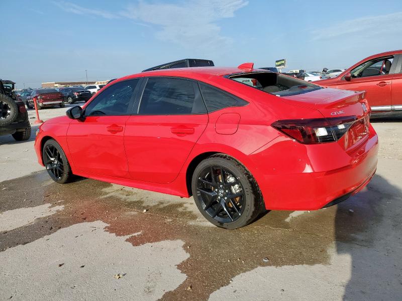 2HGFE4F86SH342553 - 2025 HONDA CIVIC SPORT 红色 照片 2