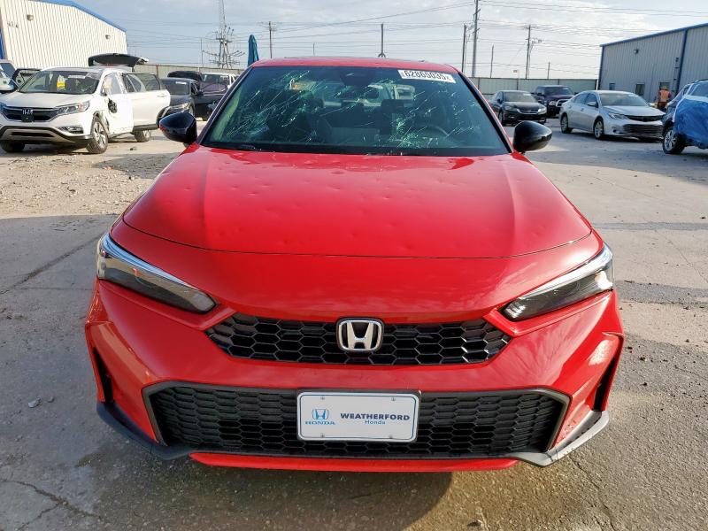2HGFE4F86SH342553 - 2025 HONDA CIVIC SPORT 红色 照片 5