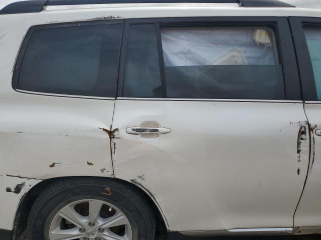 5TDZK3EHXCS081785 - 2012 TOYOTA HIGHLANDER BASE Blanc photo 11