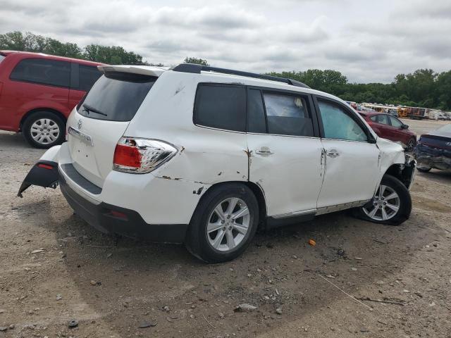 5TDZK3EHXCS081785 - 2012 TOYOTA HIGHLANDER BASE Blanc photo 3