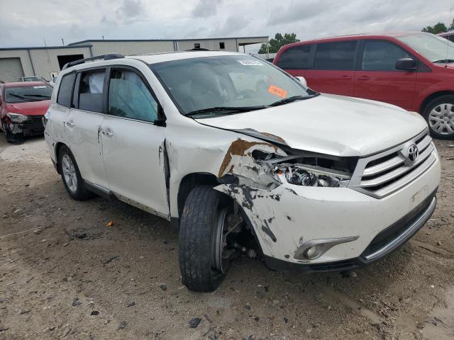 5TDZK3EHXCS081785 - 2012 TOYOTA HIGHLANDER BASE Blanc photo 4