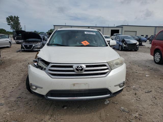 5TDZK3EHXCS081785 - 2012 TOYOTA HIGHLANDER BASE Blanc photo 5
