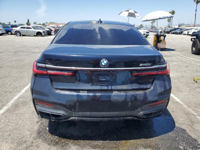 WBA7T2C09MCF45728 - 2021 BMW 740 I BLUE photo 6