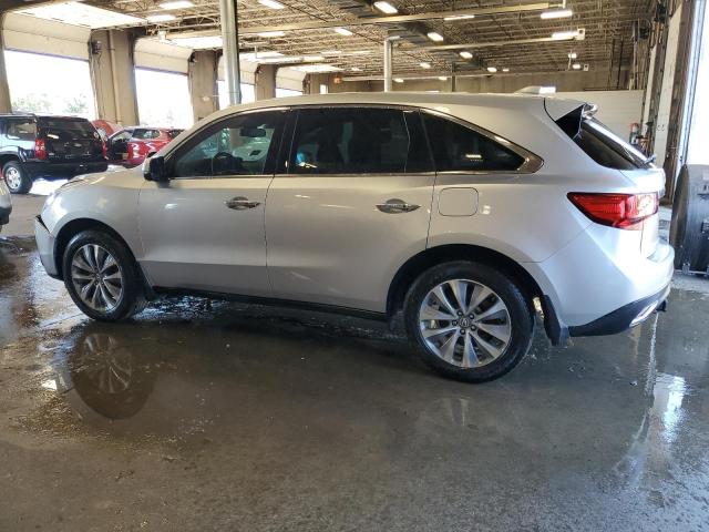 5FRYD4H49EB049890 - 2014 ACURA MDX TECHNOLOGY ვერცხლისფერი ფოტო 2