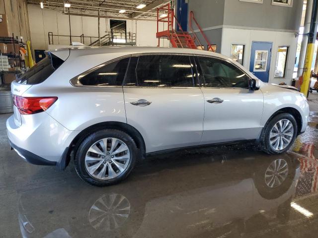 5FRYD4H49EB049890 - 2014 ACURA MDX TECHNOLOGY ვერცხლისფერი ფოტო 3