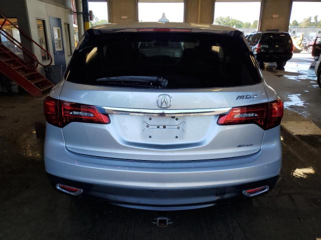5FRYD4H49EB049890 - 2014 ACURA MDX TECHNOLOGY ვერცხლისფერი ფოტო 6