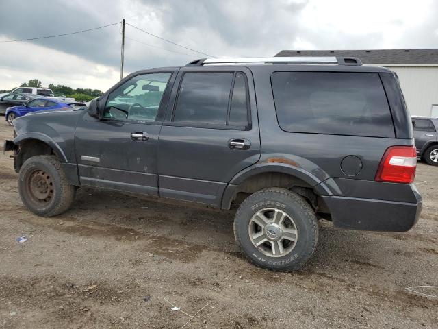 1FMFU20527LA53258 - 2007 FORD EXPEDITION LIMITED GRAY photo 2