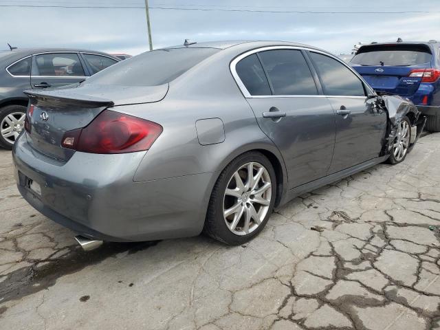 JN1CV6AP8DM715719 - 2013 INFINITI G37 BASE GRAY photo 3