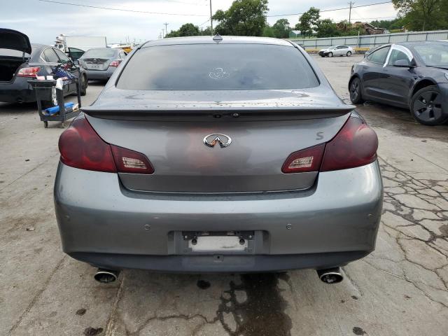 JN1CV6AP8DM715719 - 2013 INFINITI G37 BASE GRAY photo 6