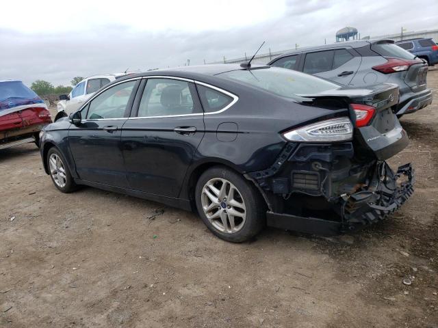 3FA6P0HD2ER243805 - 2014 FORD FUSION SE BLACK photo 2