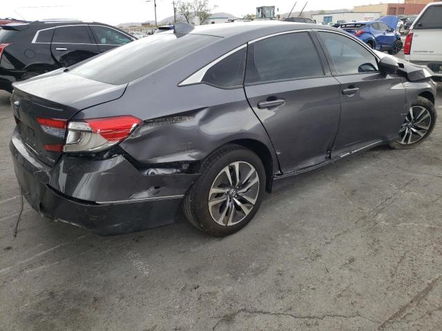 1HGCV3F41LA016895 - 2020 HONDA ACCORD HYBRID EX GRAY photo 3