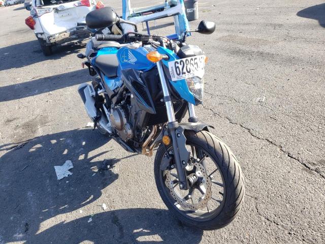 MLHPC4510J5500028 - 2018 HONDA CB500 F BLUE photo 1