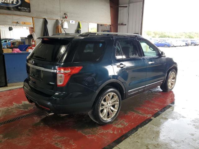 1FM5K8D83EGC00489 - 2014 FORD EXPLORER XLT შავი ფოტო 3