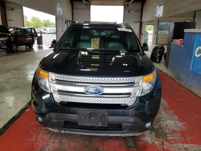 1FM5K8D83EGC00489 - 2014 FORD EXPLORER XLT შავი ფოტო 5