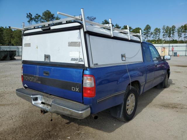 JT4VD12E9S0008349 - 1995 TOYOTA T100 XTRACAB BLUE photo 4