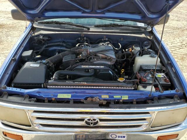 JT4VD12E9S0008349 - 1995 TOYOTA T100 XTRACAB BLUE photo 7