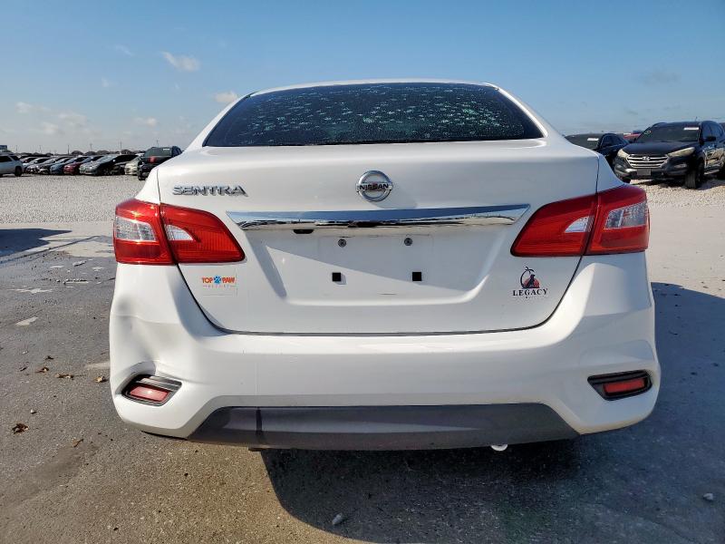 3N1AB7AP5JY222000 - 2018 NISSAN SENTRA S WHITE photo 6