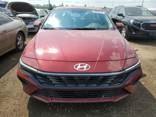 KMHLP4DG1RU779613 - 2024 HYUNDAI ELANTRA LIMITED RED photo 5