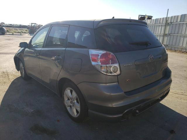 2T1KR32E26C599832 - 2006 TOYOTA COROLLA MA XR GRAY photo 2