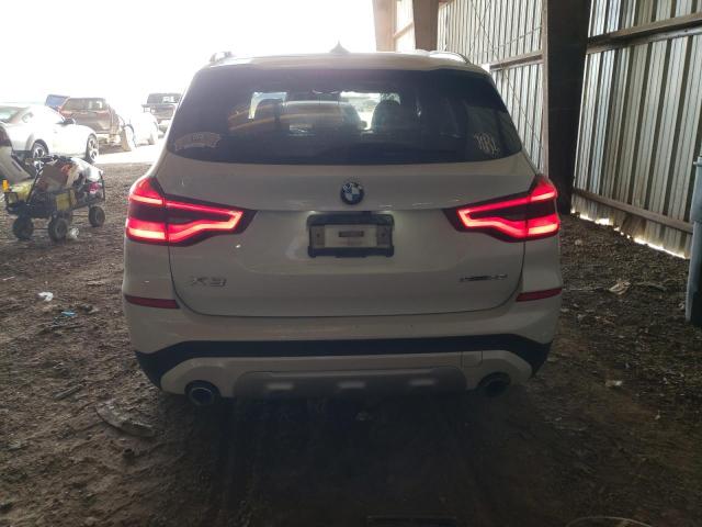 5UXTR7C52KLR48841 - 2019 BMW X3 SDRIVE30I WHITE photo 6